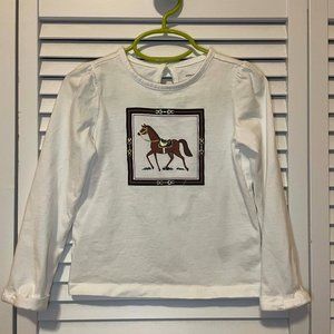 Janie and Jack Horse Tee